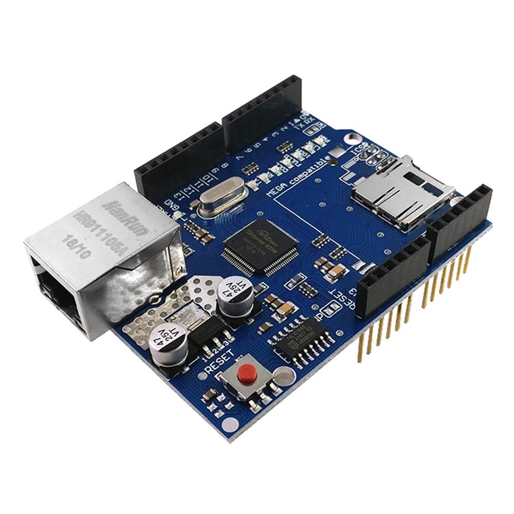 Ethernet Shield W5100 RobotDyn pour Arduino Uno R3 Mega 2560 Micro SD Port