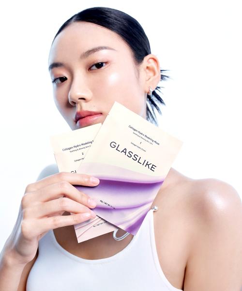 LG Pra.L Glass-like Collagen Modeling Mask 4ea