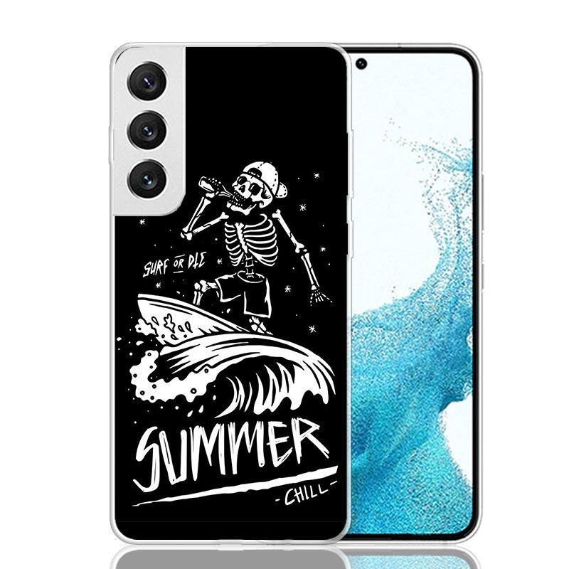 Surf Board Aesthetic Phone Case For Samsung Galaxy S26 S25 Edge S24 S23 FE S22 Ultra S21 Plus S20 + Fundas Cover Coque Galaxy S2