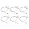 For Automotive Spraying White Nozzle Extension Nozzle Extension Hose Kit Wand Spray Tube Tool-free Installation