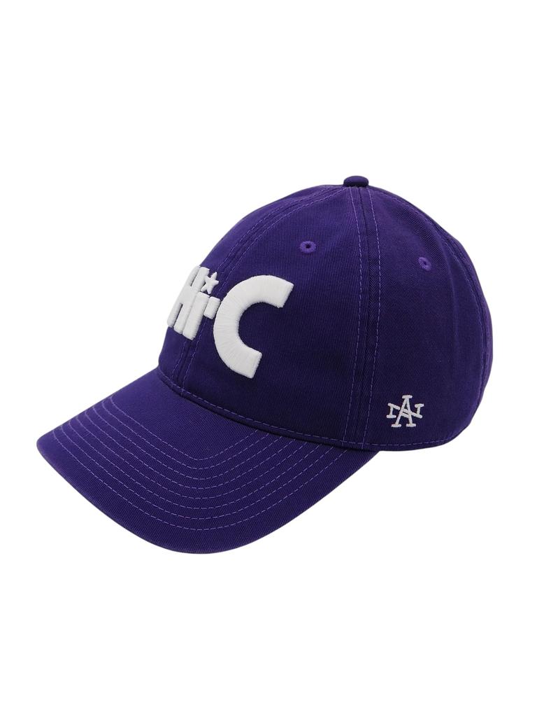 American Needle Hi-C Washed Ballpark Baseball Cap, One Size Fits All, Adjustable Strap, Unisex, Purple, SMU713A-HIC