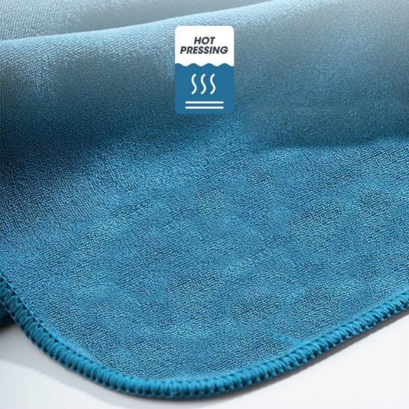1/2Pcs Microfiber Cleaning Towel Thicken Soft Drying Cloth Car Body Washing Towels Double Layer Clean Rags Car Accessories
