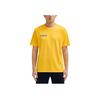 Anta Basketball Series Letter Print Sports Knit Short Sleeve T-Shirt Men Tops Bright-Yellow 152331114-5
