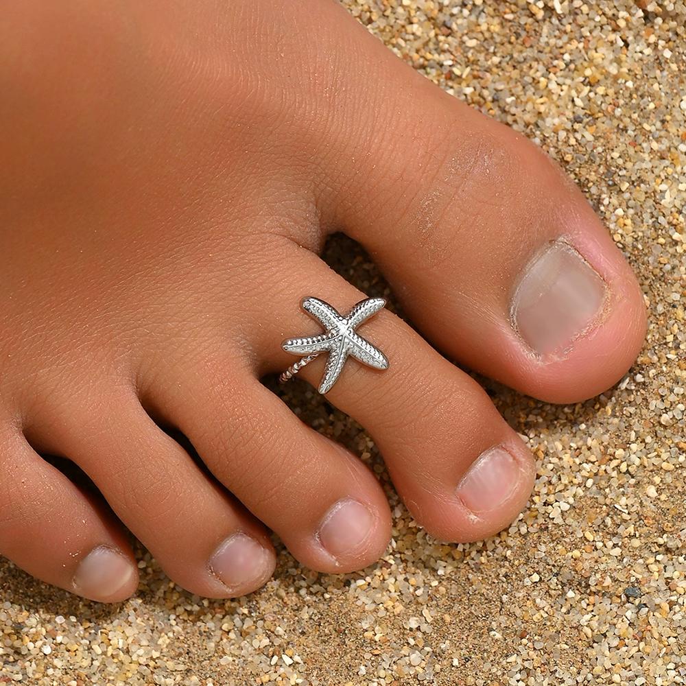 

New Fashionable And Trendy Women s Foot Rings With Geometric Inlays Pearls Starfish Beach Style Women s Jewelry Accessories resizable