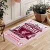 Liverpool Football Club Kitchen Floor Mat Long Strip Mat Antislip Machine Washable Suitable For Bathrooms Laundries Home Decoration Carpets
