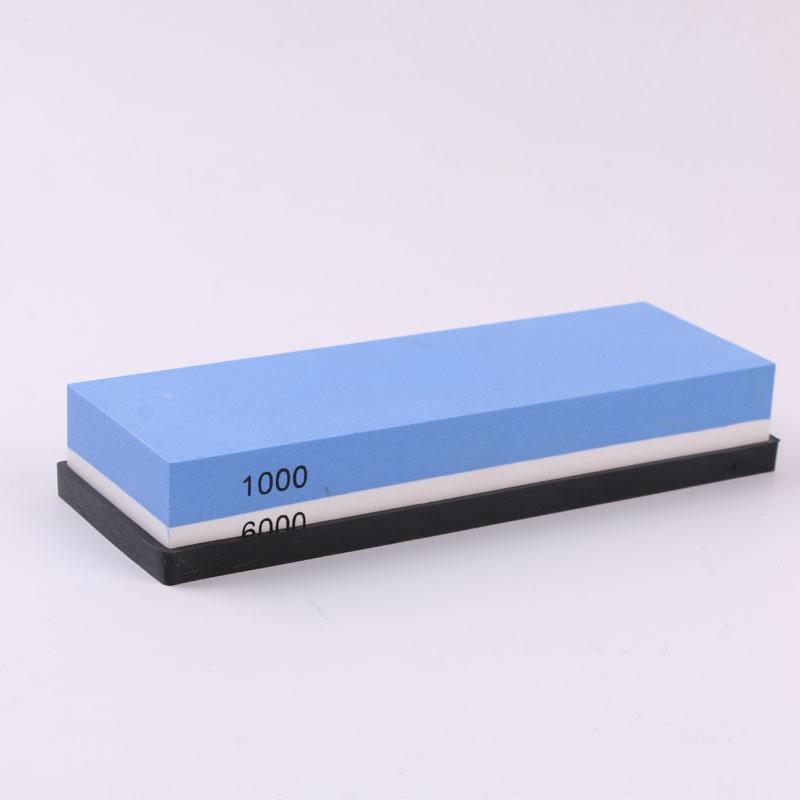 Çift taraflı Whetstone Ev Beyaz Korindin İnce Bileme Whetstone Ev Whetstone Bıçak Bileyici Mutfak Profesyonel