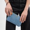 Coach Wristlet 19 Top Zip Denim Clutch Small Women clutch Indigo CS035-B4IN