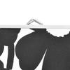 Marimekko Pouch Cosmetic Pouch Women Unikko Drawstring Puolikas Kukkaro Mini Unikko 91497 190 (75054 190) Black x White