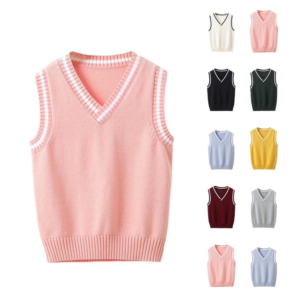 Children's College Fashion Sleeveless T-Shirt Top