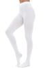 BAERU White Colored and Dancewear Women's Tights, Cosplay, Costume, Tights, Stretchy, Ballet, Dance, (M-L)
