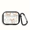Funda de Silicona con Orejas de Gato y Perro de Dibujos Animados para Auriculares Airpods Pro2 3 2 Pro 1 Pro3 4