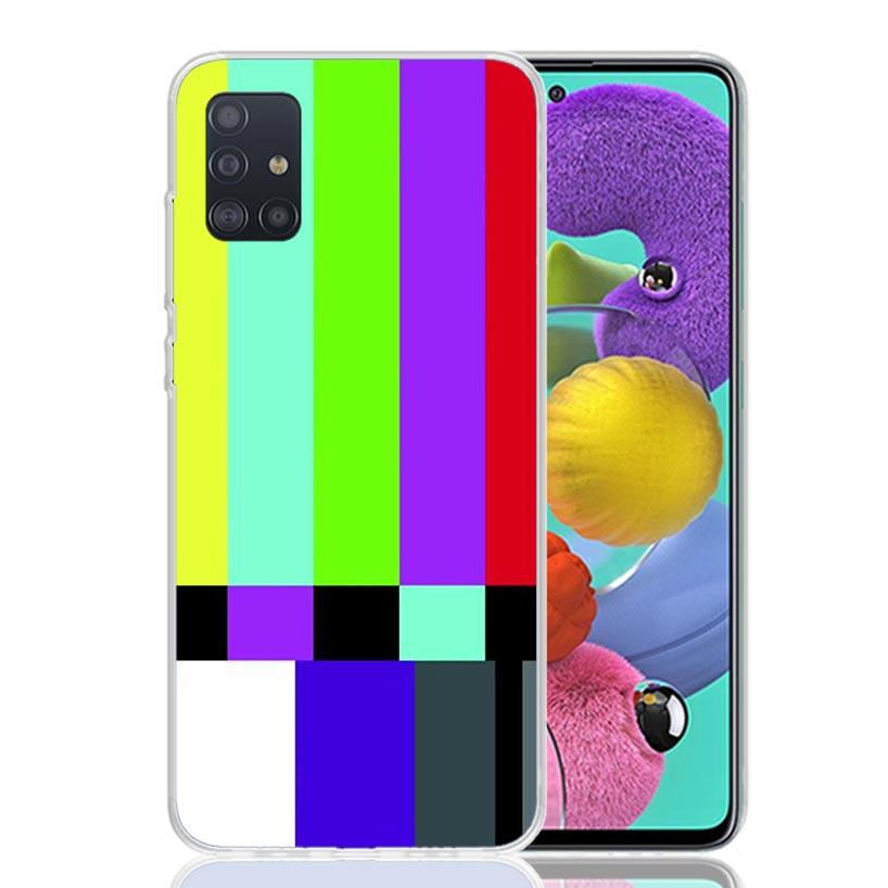 Broken Phone Screen Phone Case For Samsung Galaxy A52 A32 A22 A12 A02S A50S A30S A51 A31 AA71 Note 20 Ultra 10 S10 Plus Galaxy A