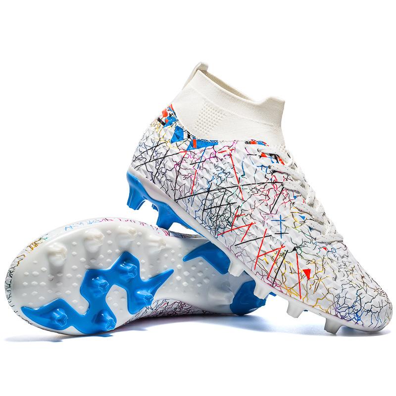 

High-top football shoes broken nails long nails professional grass football training shoes men s football shoes manufacturers help 2025 35