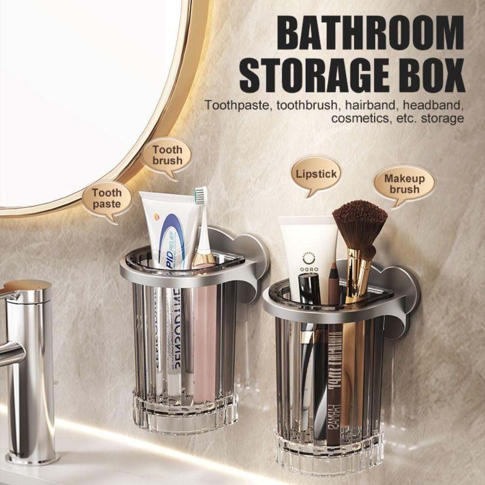 Draining Chopstick Spoon Holder Bathroom Shelves  for Electric Toothbrush Toothpaste Razor