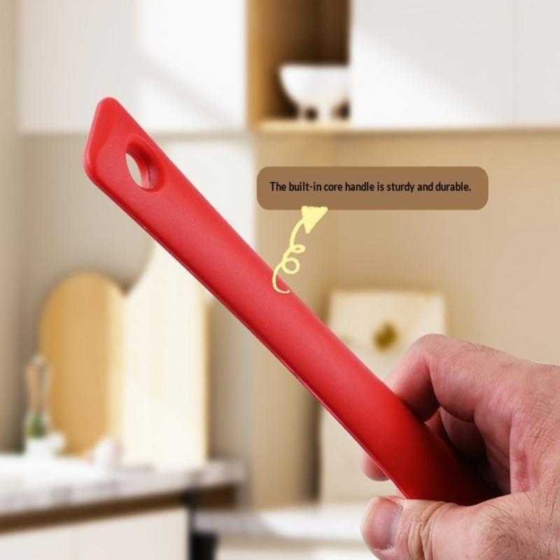 Kitchen Silicone Spatula Cooking Dough Scraper Cream Butter Smoother Heat-Resistant Utensils Baking Cake Tools