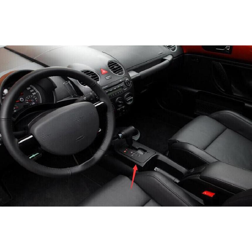 ABS Carbon Fiber Central Console Gear Shift Cover Trim For VW Beetle 2007-2012