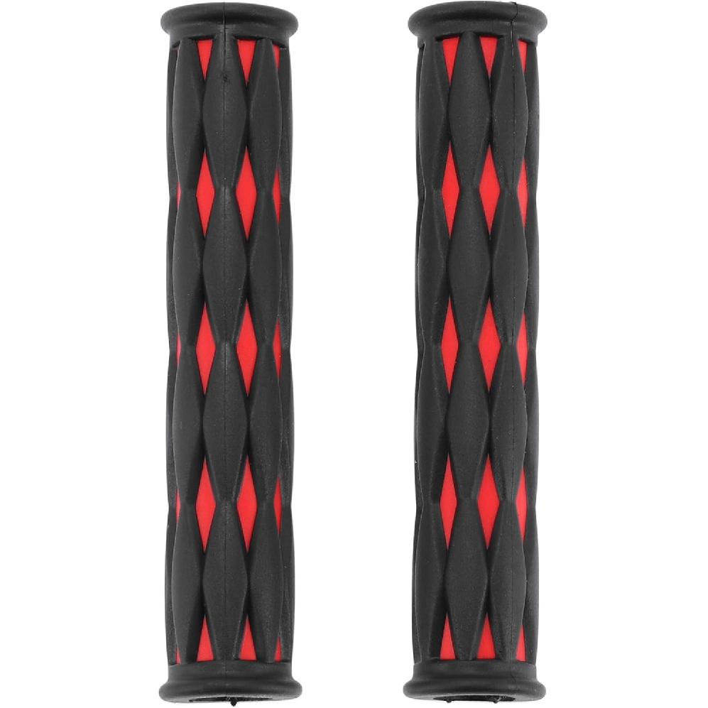 

1/2 12mm Universal Motorcycle Brake Lever Cover Non Slip Rubber Brake Lever Grip Sleeve for Motorcycle Scooter Bicycle Bike Black Red 1 Pair
