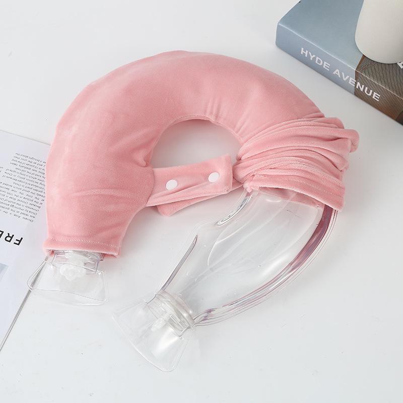 U-Shaped Neck Hot Water Bottle Scarf - Warm Water-Filled Neck Wrap for Heat Therapy