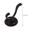 Heavy Duty Robe Hooks Retro Hanger Hooks Decorative Wall Hook for Hanging Hats Towels Bags Coats Keys Easy To Install