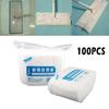 100Pcs Disposable Cleaning Cloth Paper Electrostatic Dust Removal Mop Paper 20*30cm Household Floor Tile Wall Cleaning Supply