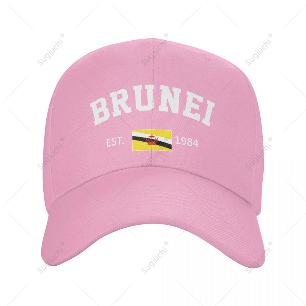Unisex Baseball Cap Brunei EST Independence Day Wild Sun Shade Peaked Adjustable Outdoor Caps for Unisex Women