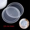 12 Pcs Plastic Reusable Leak Proof Seal Can Cover Lids for Pet Food Saver