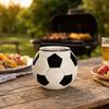 Soccer Beer Glass, Football Shaped Whiskey Cup, Large Capacity Football Drinking Mug for Craft Beer, Home Bar Sports Fan Gift