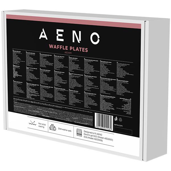 Aeno Aegwp1 Płyta Do Gofrów 290X234 Mm Do Grilli Eg1/Eg5 Czarna