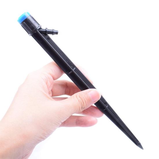 20Pcs/Set Adjustable Water Flow Drip Emitter Effective 8 Holes Plastic Irrigation Sprinkler for Garden