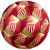 Monaco FC Size 5 Standard Football Durable Training Match Soccer Ball for Adult Outdoor Sports