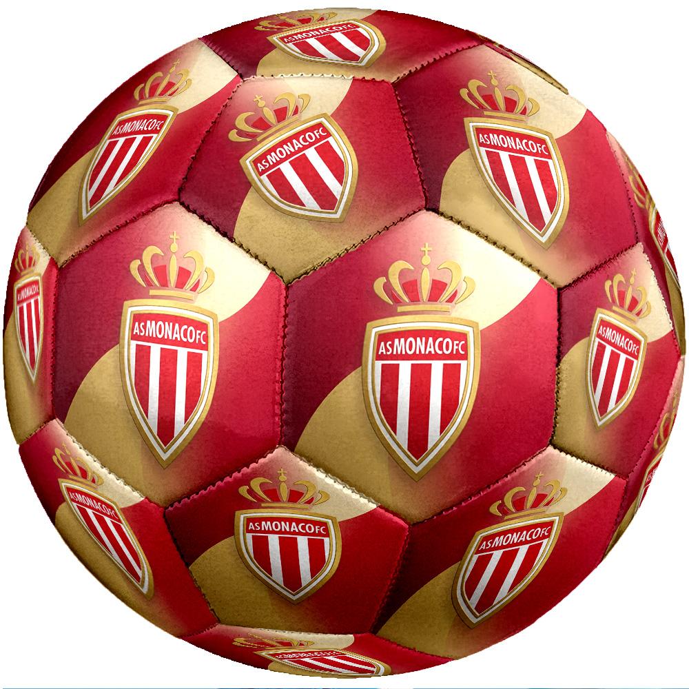 Monaco FC Size 5 Standard Football Durable Training Match Soccer Ball for Adult Outdoor Sports