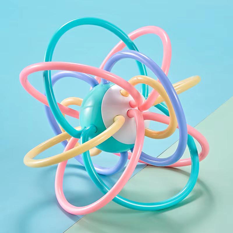 Manhattan Toy Baby Teething Ball Rattle: Toddler Grip & Educational Toy