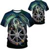 Streetwear 3D Series Men's Tees Casual Outfit Men T Shirt Summer Short Sleeve Animal Printed Tee Shirts