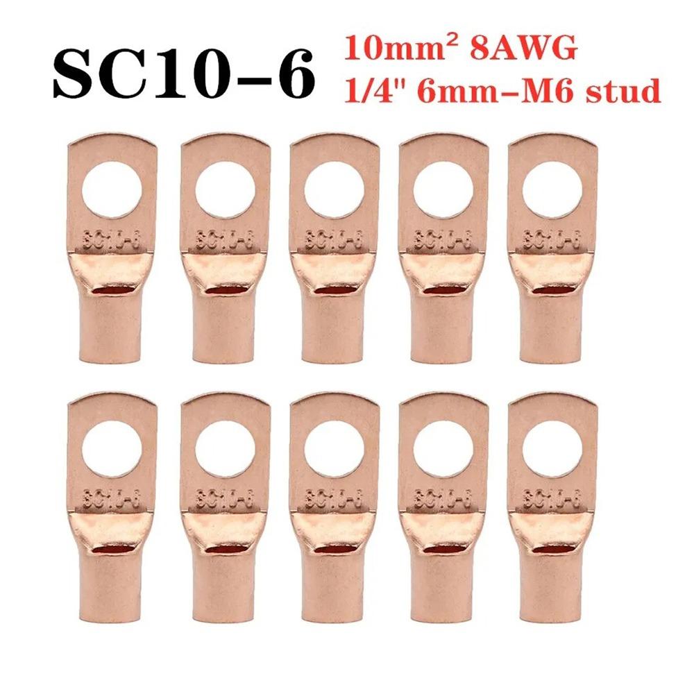 Wire Joint Copper Coppe Terminal Non-Insulated Small Terminal Block Terminal Lug Cable