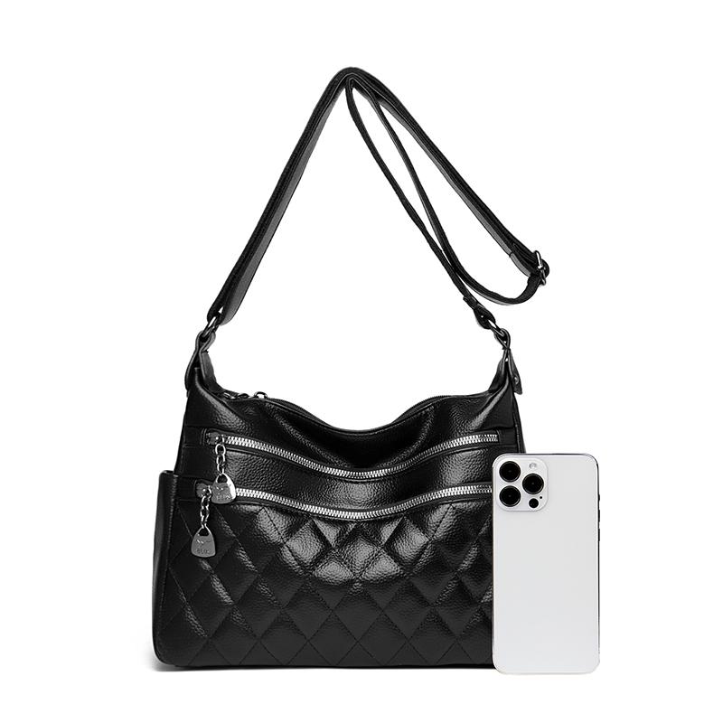 New Fashionable Women's Shoulder Bag with Diamond Pattern Quilted Crossbody Bag Suitable for Daily Use, Shopping, Commuting, Etc