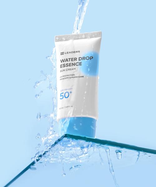 Leaders Cosmetics Leaders Эссенция Капля Воды Органический Чай Солнцезащитный Крем 50 мл NONE