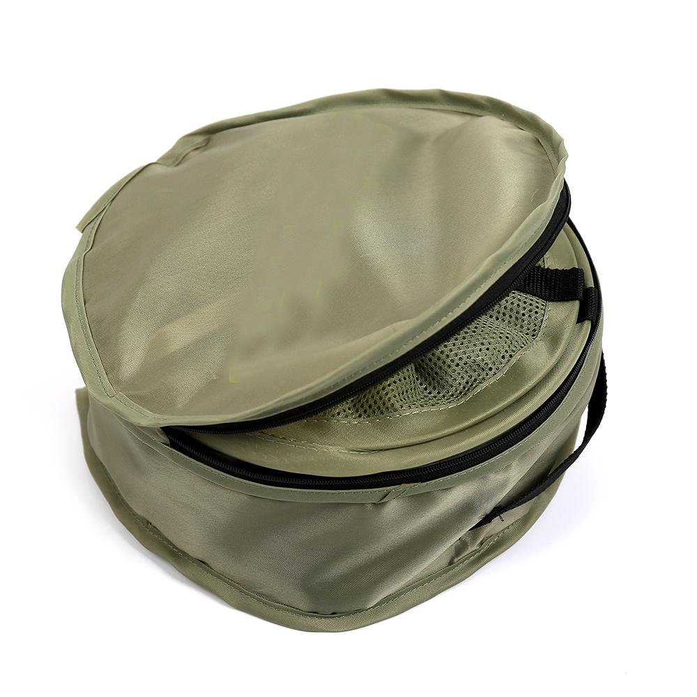 4 Layers Hanging Basket Folding Drying Rack Herb Dry Net Opening Shape Dryer Bag Mesh 600mm Diameter For Herbs Flowers Buds Plants