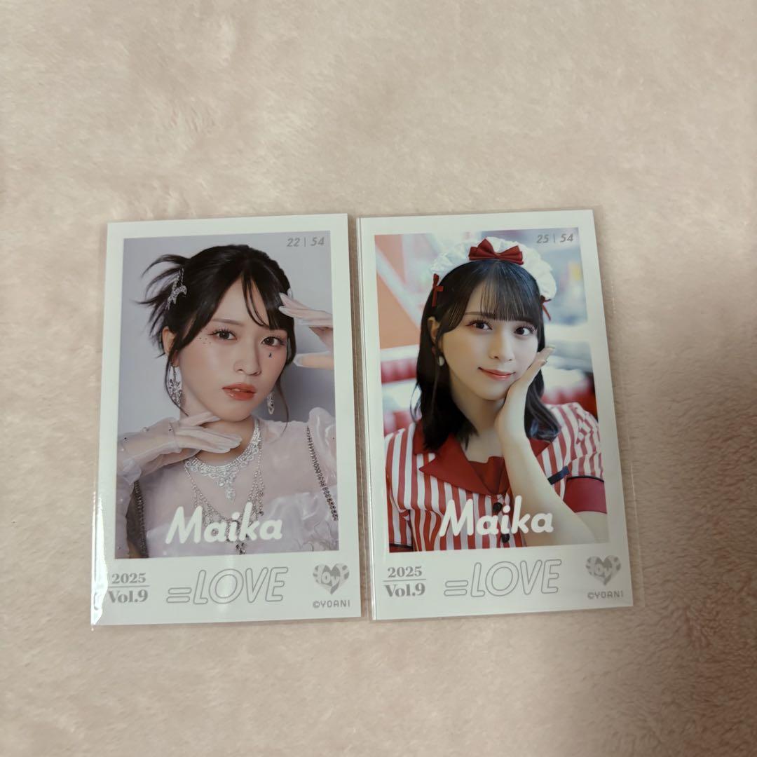 

[USED] Equal Love Maika Sasaki Mini Photo Card Vol.9
