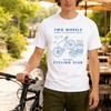 Sunday Cycling Club Tee Organic Cotton Unisex Road Bike Graphic TShirt Nomadic Picnic Party Clothes Summer Vacation Tops