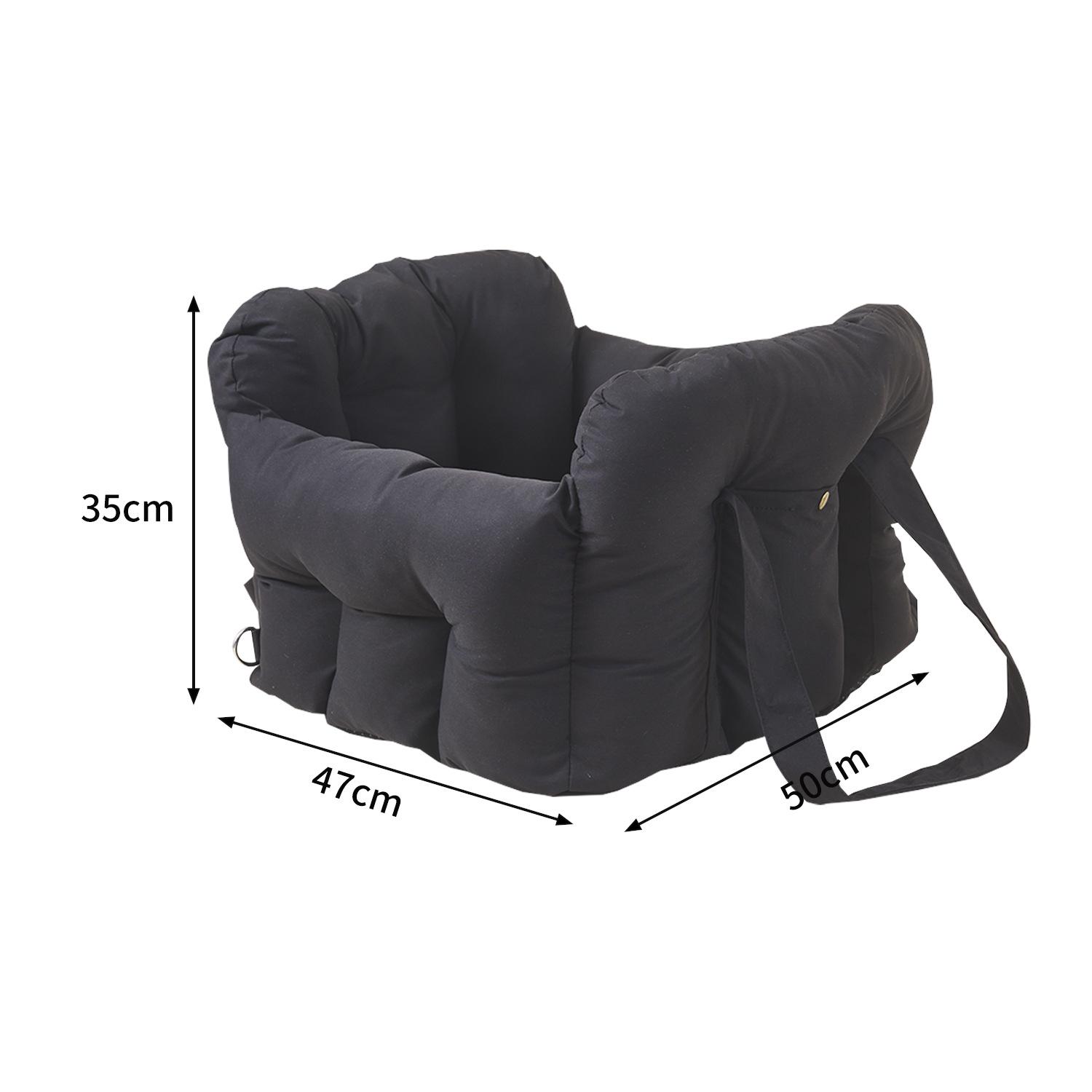 Waterproof Tech Fabric Pet Bag: Lightweight, Portable Dog/Cat Carrier & Car Safety Seat