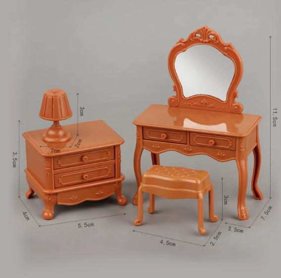 Large Playhouse Dollhouse: Double-Layer Princess Bed & Nursery Ornament for Girls' Rooms