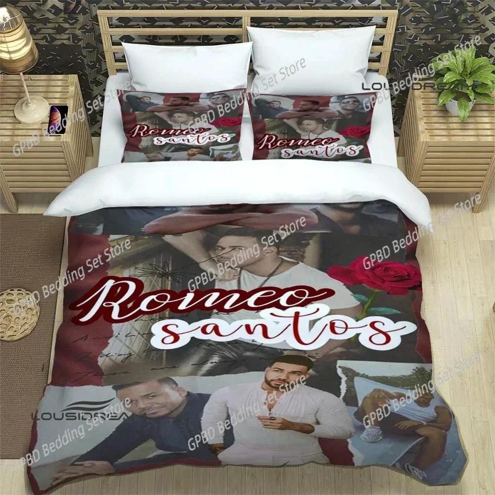 Latin Singer Romeo Santos 3D NEW Duvet Cover Pillowcase Bedding Set Adult Girl Bedroom Decoration Children Single Double Large