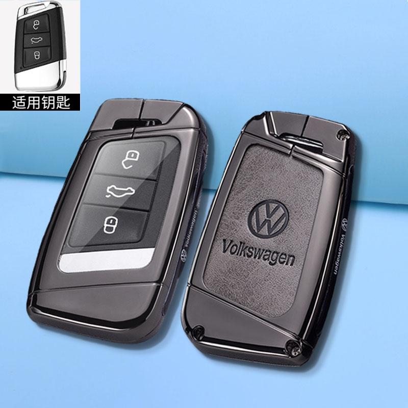 

Для VOLKSWAGEN Новий Шкіряний Чохол-Оболонка з Цинкового Сплаву для Автомобільного Ключа Для VW Volkswagen Magotan Passat B8 Skoda Superb Kodiaq A7 Автомобільний Клю