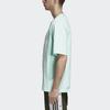 Adidas Originals Trefoil Large Logo Print Crew Neck T-Shirt Men Tops Mint-Green DH5839