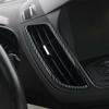 For Ford Escape Kuga 2013- Carbon Fiber Console Air Outlet Frame Cover Trim
