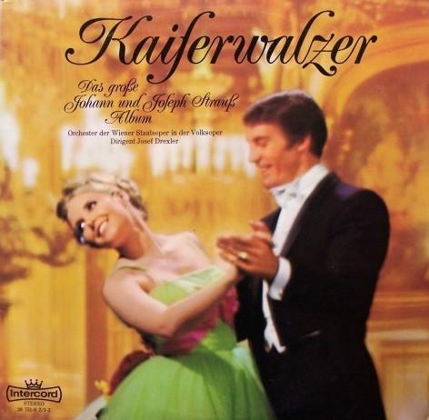 

LP Record JOHANN STRAUSS SR. JOHANN STRAUSS Kaiserwalzer Das Groe Johann Und 287516Z Intercord Germany Classical Used