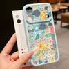 Vintage Floral Case For iPhone 17 Pro Max For iPhone 16 15 14 13 Pro Max Luxury Hybrid TPU+PC Clear Back Hard Cover