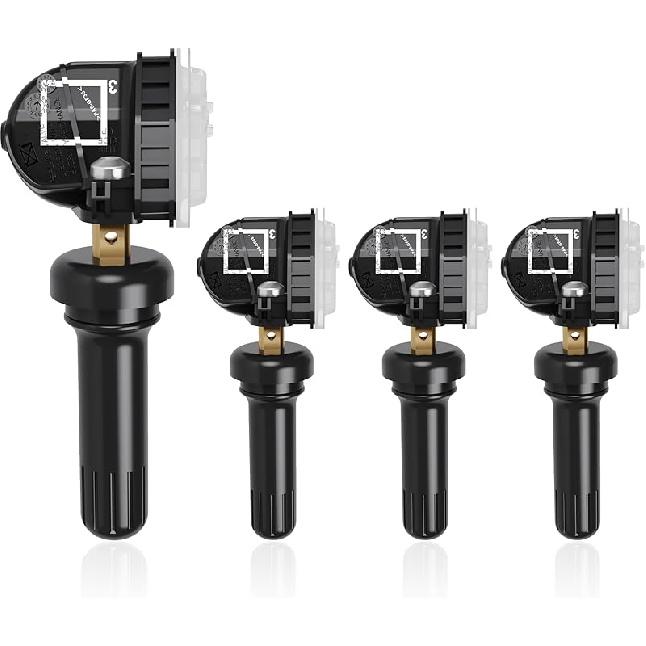 TPMS Sensor GM Chevrolet 4 Pack, 315MHZ,Tire Pressure Monitoring Sensor Compatible With Buick Chevy Cadillac GMC