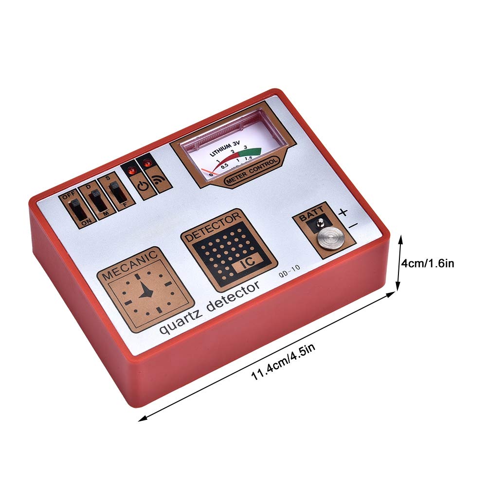 Watch Demagnetizer, Watch Repair Degaussing Demagnetizer Tool, Watch Demagnetization/Battery Measure/Pulse/Quartz Tester Machine
