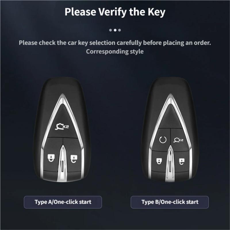 NEW Zinc Alloy Leather Key Car Remote Control Key Case Cover For BYD Song Plus Atto 3 Han EV Tang DM Qin Seal Dolphin